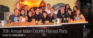 16th Annual Italian Country Harvest Party